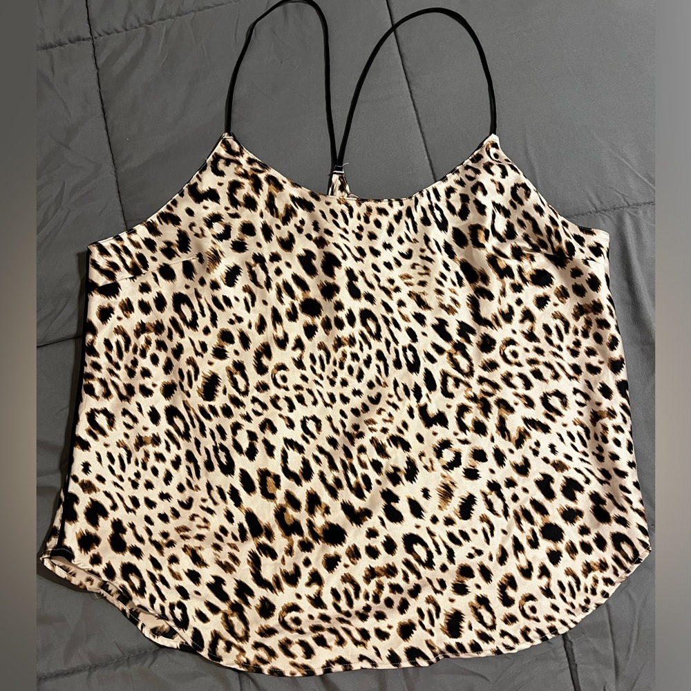 Victorias Secret Leopard Camisole Tank Top | XL